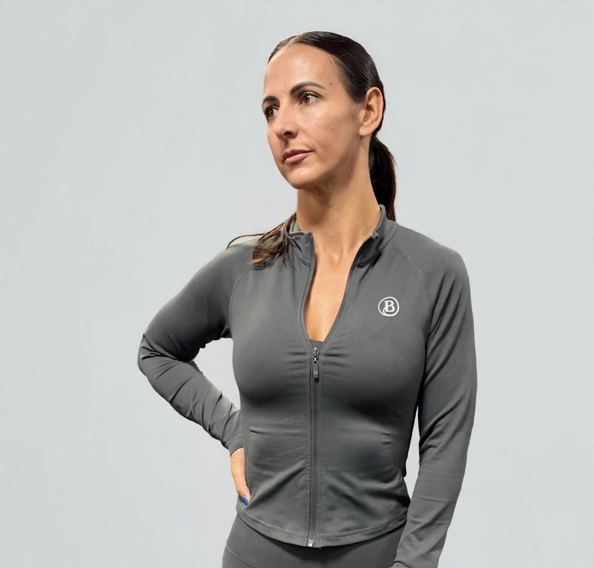 Chaqueta Sculpt Grey